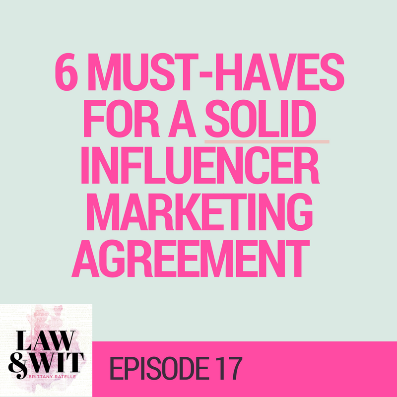 6 Must-Haves for a Solid Influencer Marketing Agreement