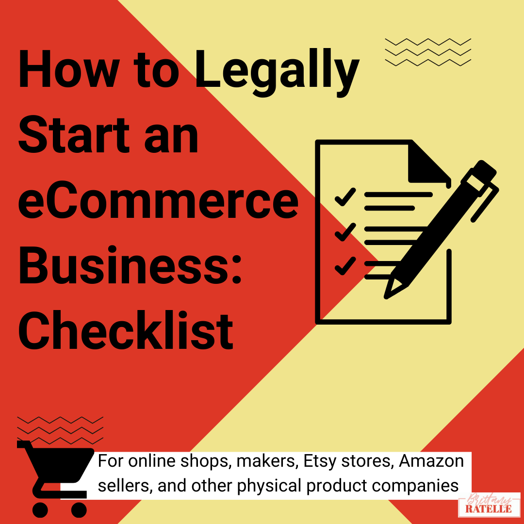 How to legally start an eCommerce business: checklist | CreativeContracts.co