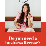 do you need a business license if you're starting an online business? www.brittanyratelle.com