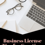 business license tips for creatives. www.brittanyratelle.com