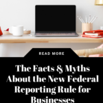 the facts and myths about the new federal reporting rule for businesses. www.brittanyratelle.com
